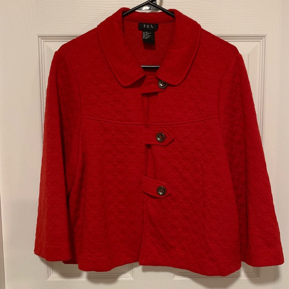 RQT Red Blazer - Sz XL